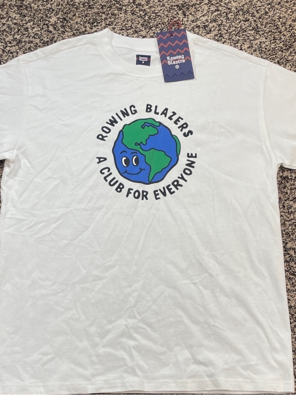 Rowing Blazers X Target White Graphic Tee Shirt Unisex Var Sizes | NWT